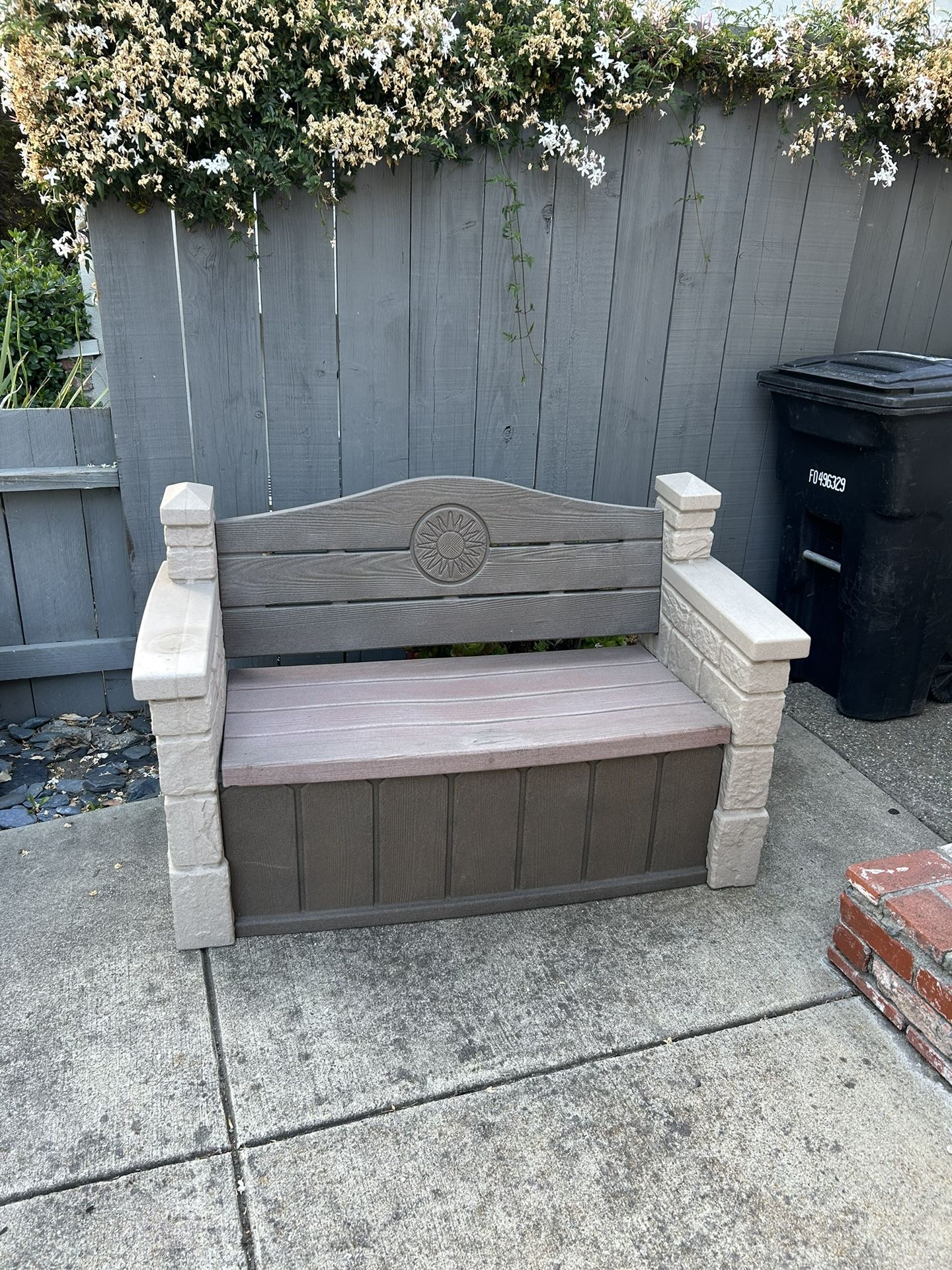 Outdoor Storage Bench