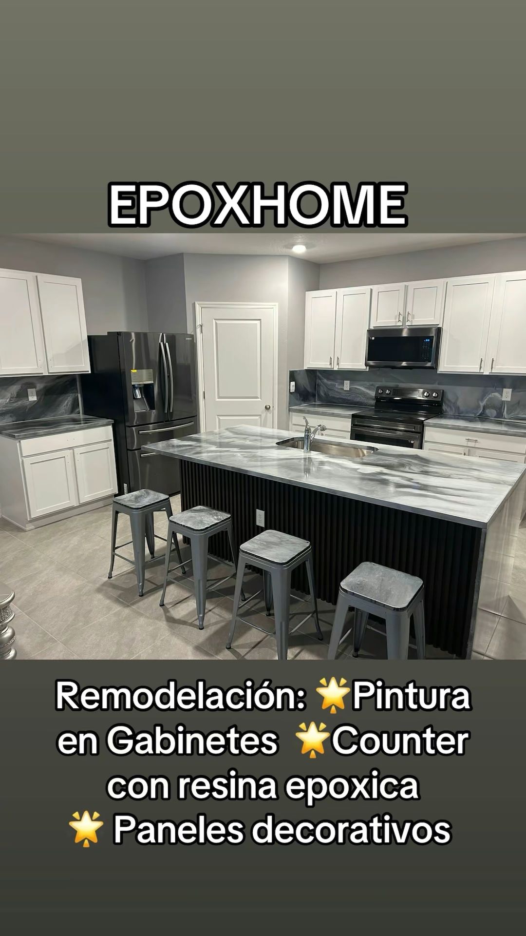Especialistas En resina Epoxica / Cabinet Paint/ Wall Panell