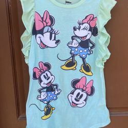 Disney Minnie Mouse Toddlers Girls Nightgown 5T