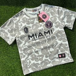 Bape X Inter Miami tee