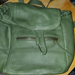 Green Purse Backpack