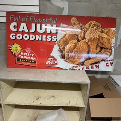 Krispy krunchy Sign Display 