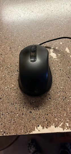 Black acer wired mouse