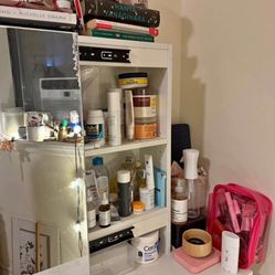 White Vanity Desk 