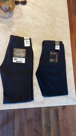 Men’s/Young Men’s Dockers Go Airweave Chino Pants & Haggar Pants-NEW