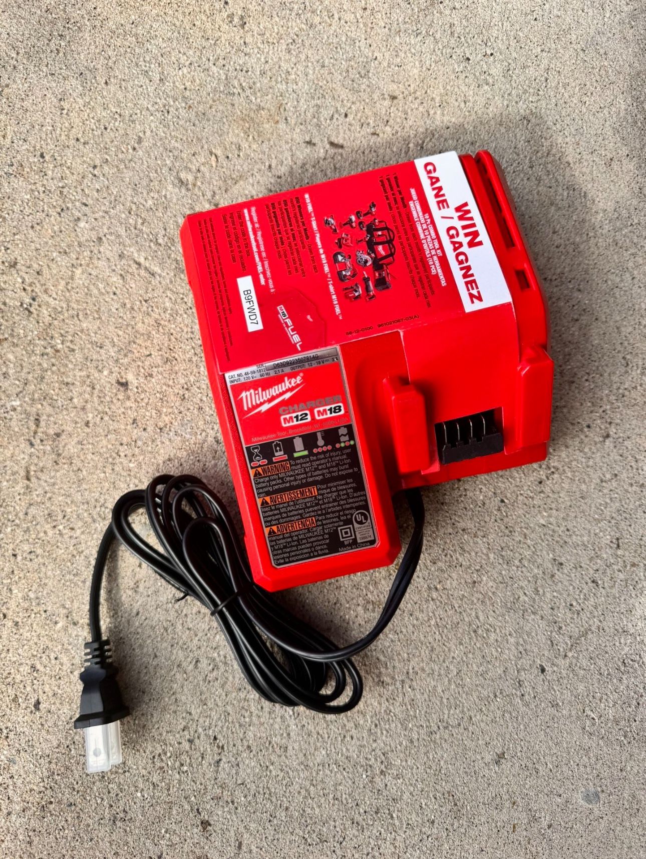 New Milwaukee M18 Charger