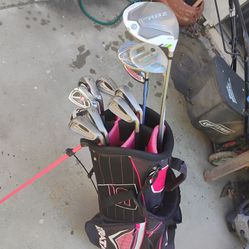 Lady RH golf set with bag
