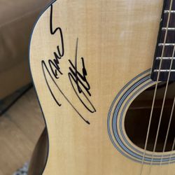 James Otto Signed Peavey Rockmaster Acoustic Guitar