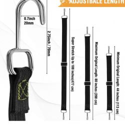 4 Pack Bungee Cords Open Box
