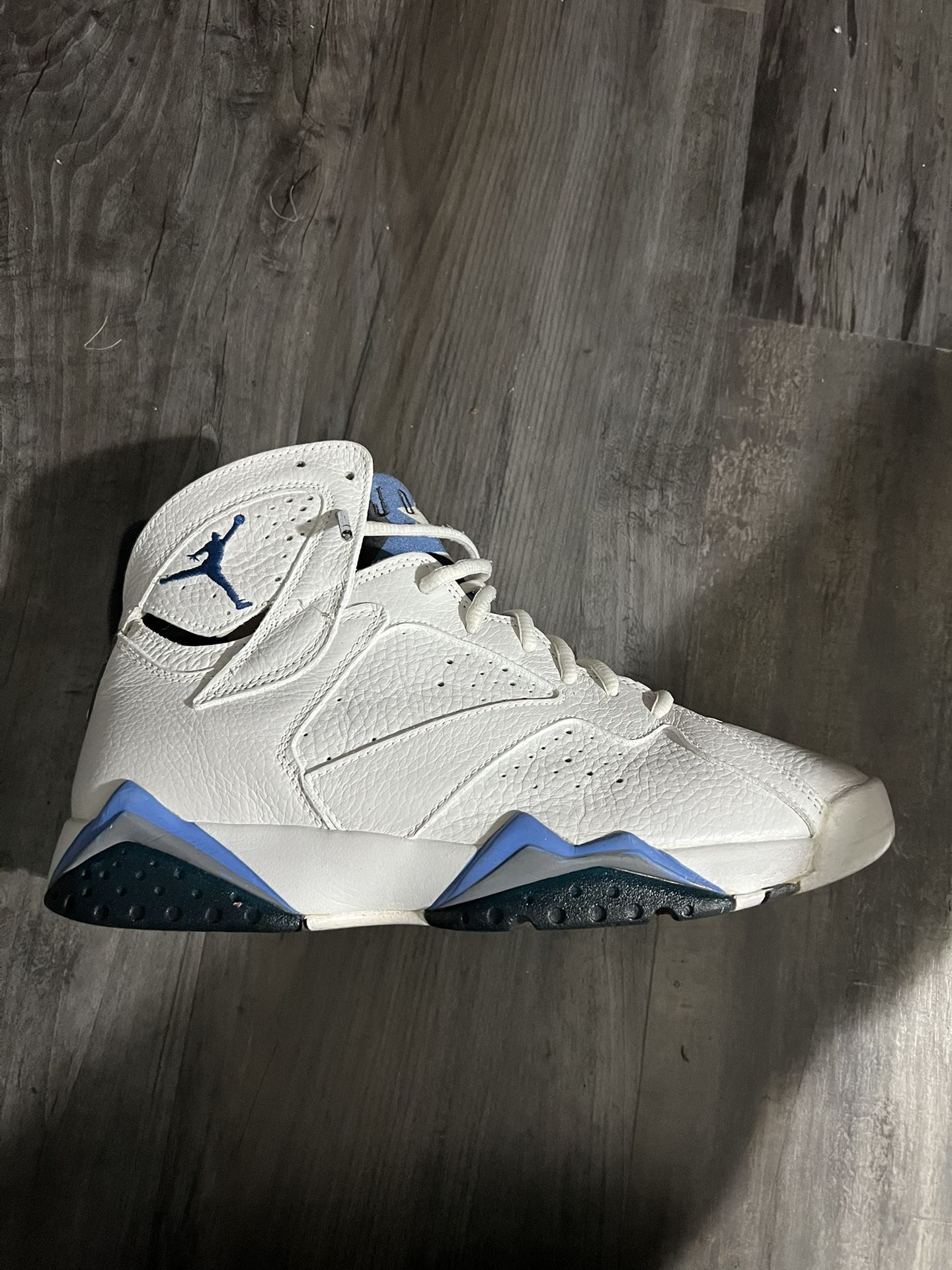 Nike Air Jordan Retro 7 White Carolina Grey 9.5
