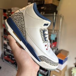 Jordan 3 True Blue Size 6.5y/8W