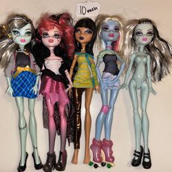 Monster high Dolls Barbie Bratz