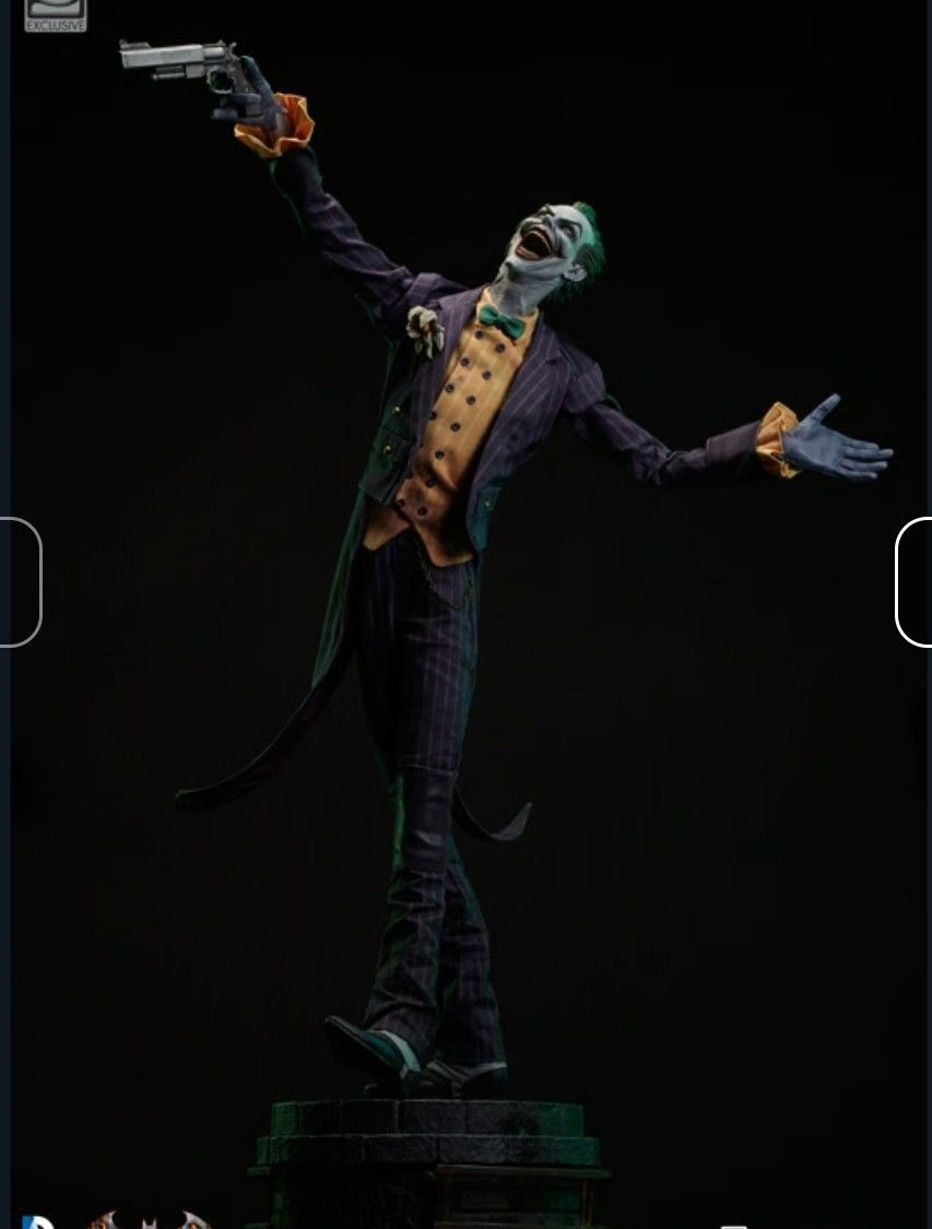 Joker Arkham Asylum Sideshow Exclusive Statue