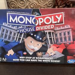 Monopoly House Divided Game
