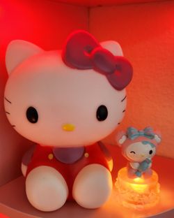 Hello Kitty light up table lamp.