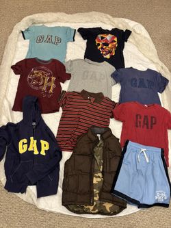 Lot of 9 Gap Kids Shirts (Size M) & Shorts (Size 8)