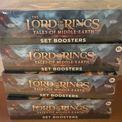 Magic The Gathering Lord Of The Rings Set Booster