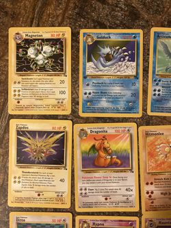 Mint Fossil Pokémon Cards Some First Editions  Thumbnail