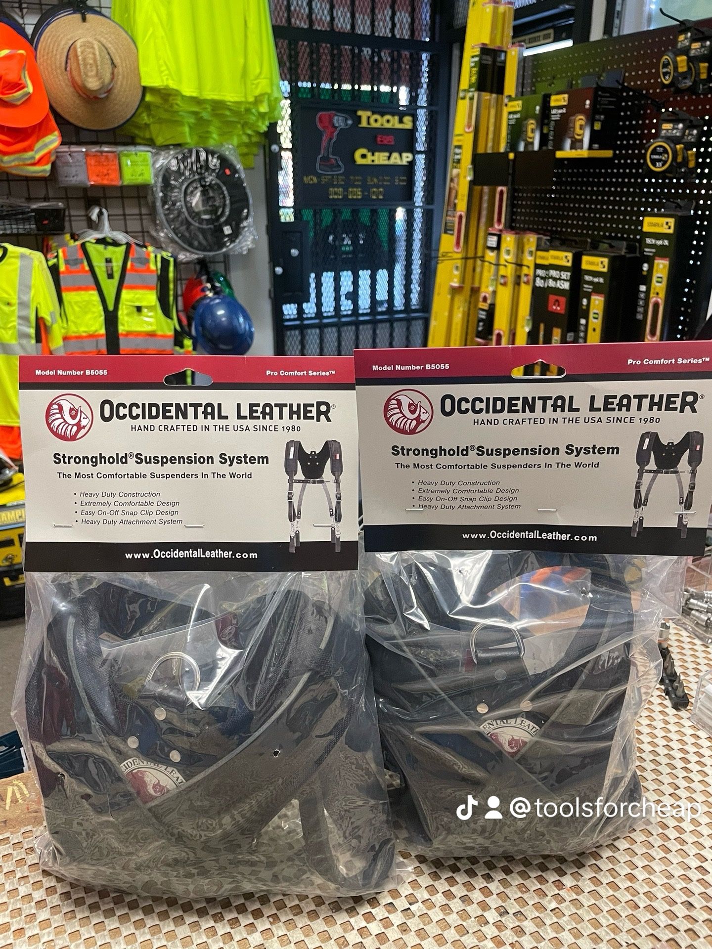 Occidental leather Stronghold Suspension System BLACK.  $157 EACH