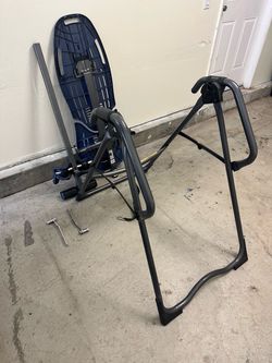 Inversion Table Disassembled with Hardware