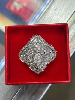 Diamond Ring | 14K White Gold