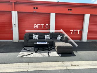 Ashley furniture gray sectional