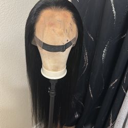 13x6 HD  30 inch HUMAN HAIR LACE FRONT