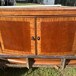 2 Door Antique Buffet Style 