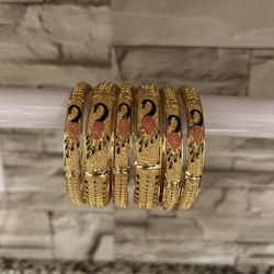 Golden Bangles 