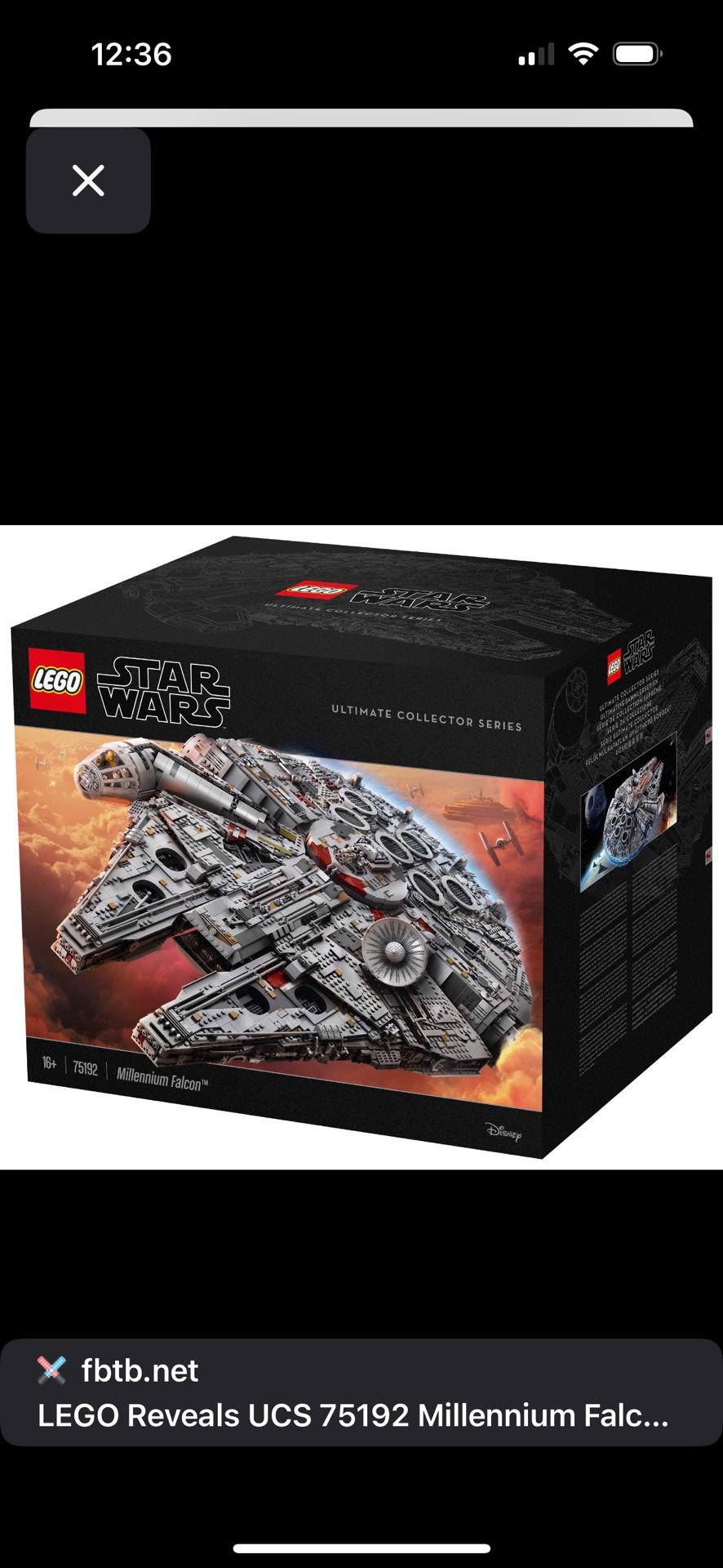 LEGO 75192: Millenium Falcon