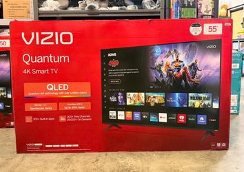 Vizio 55” Quantum QLED 4K Smart TV Brand New