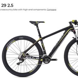 Fuji SLM 2.5 29er Carbon Mountain Bike
