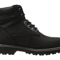 New 13 Wide Men Waterproof Work Boot Steel Toe

