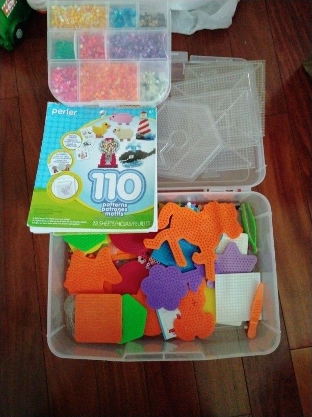Perler Bead Set. Lots Of Beads!!!!