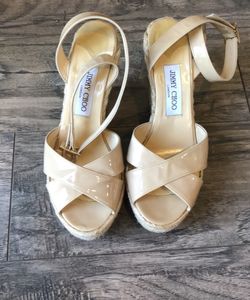 Jimmy Choo wedge sandals size 9