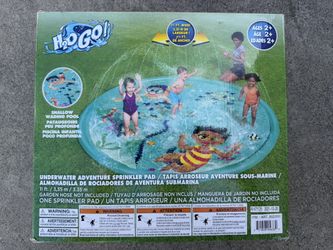 H2OGO! 11ft Wide Underwater Sprinkler Splash Kiddie Pool