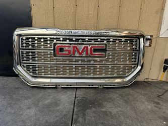 2016 2017 2018 2019 GMC SIERRA DENALI 1500 FRONT GRILLE OEM USED 