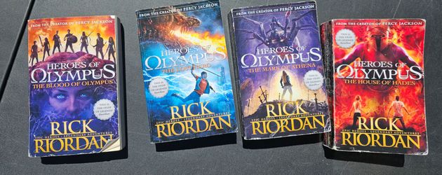 Rick Riordan Boxed Paperback Set (4) $10