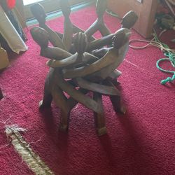 Hand Carved African Unity Statue