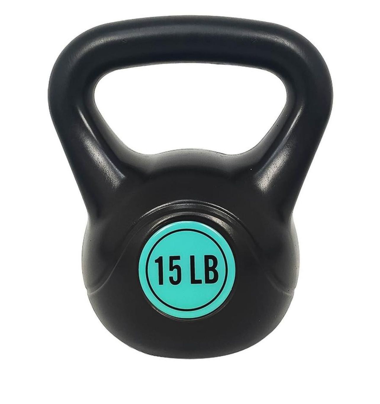 Wide Grip Kettlebell Exercise Fitness Weight Set, 4-Pieces: 5lb, 10lb, 15lb and 20lb Ket