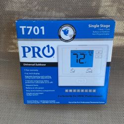 pro1 Thermostat-single Stage