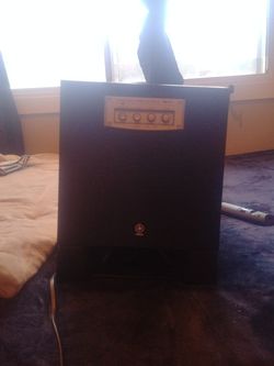 Yamaha powered subwoofer