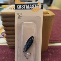 FISHING KASTMASTER 1/8 oz Blue/Chrome 