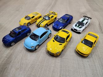 Set of Pullback Diecast Car