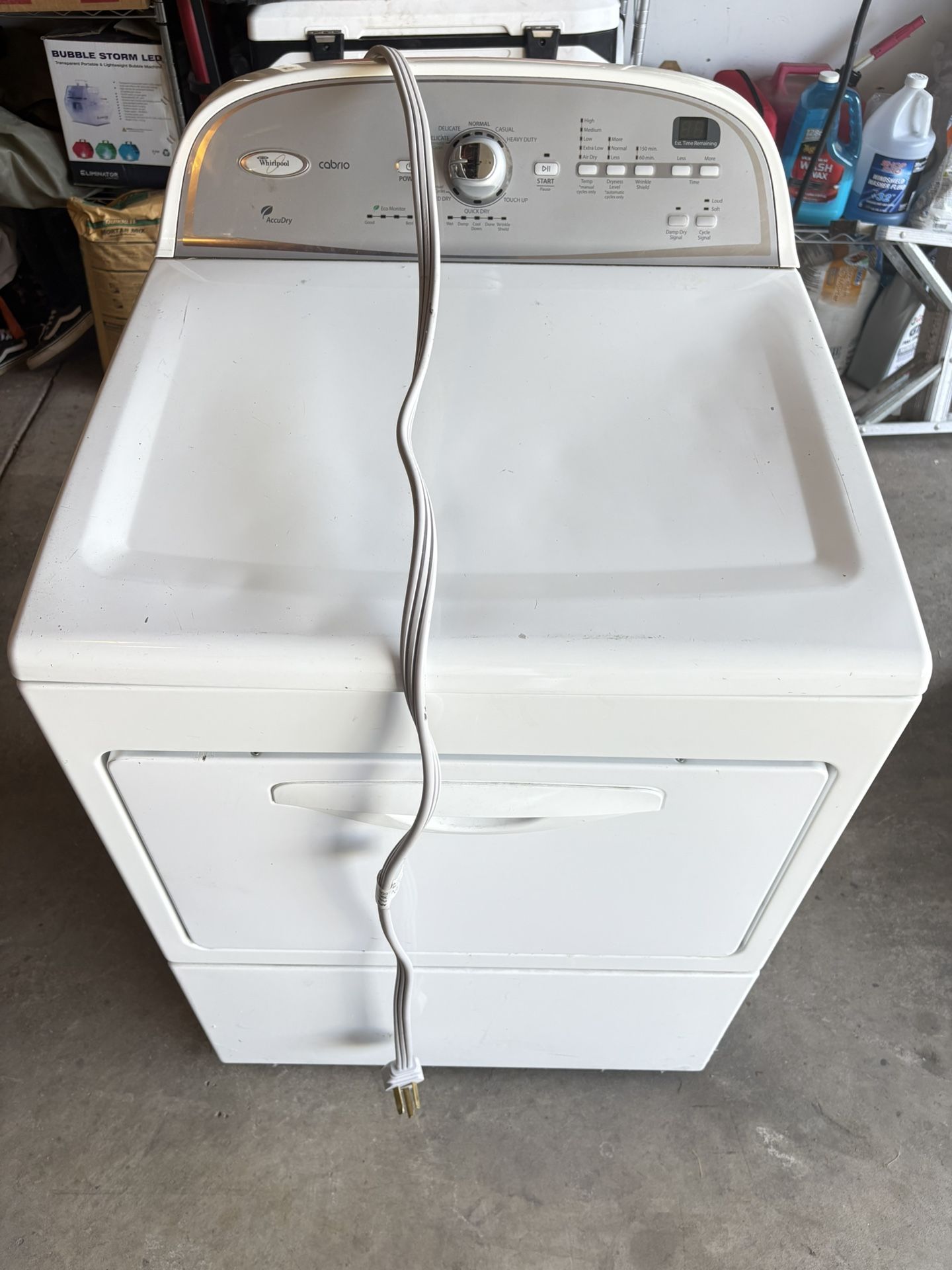 Electric Whirlpool Washer and Dryer