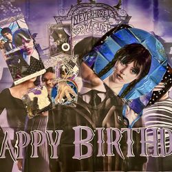 Wednesday Birthday Party Decoration Supplies. 