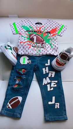Kids Custom Outfit And Shoes