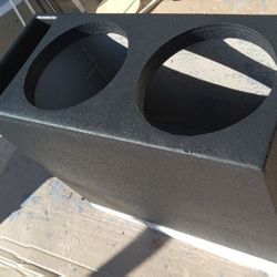 Ported Enclosure With Extra Thick Baffle Face For Subwoofer 