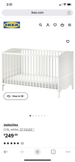 Like New IKEA Crib & Mattress