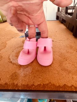 Dog rain boots/size M